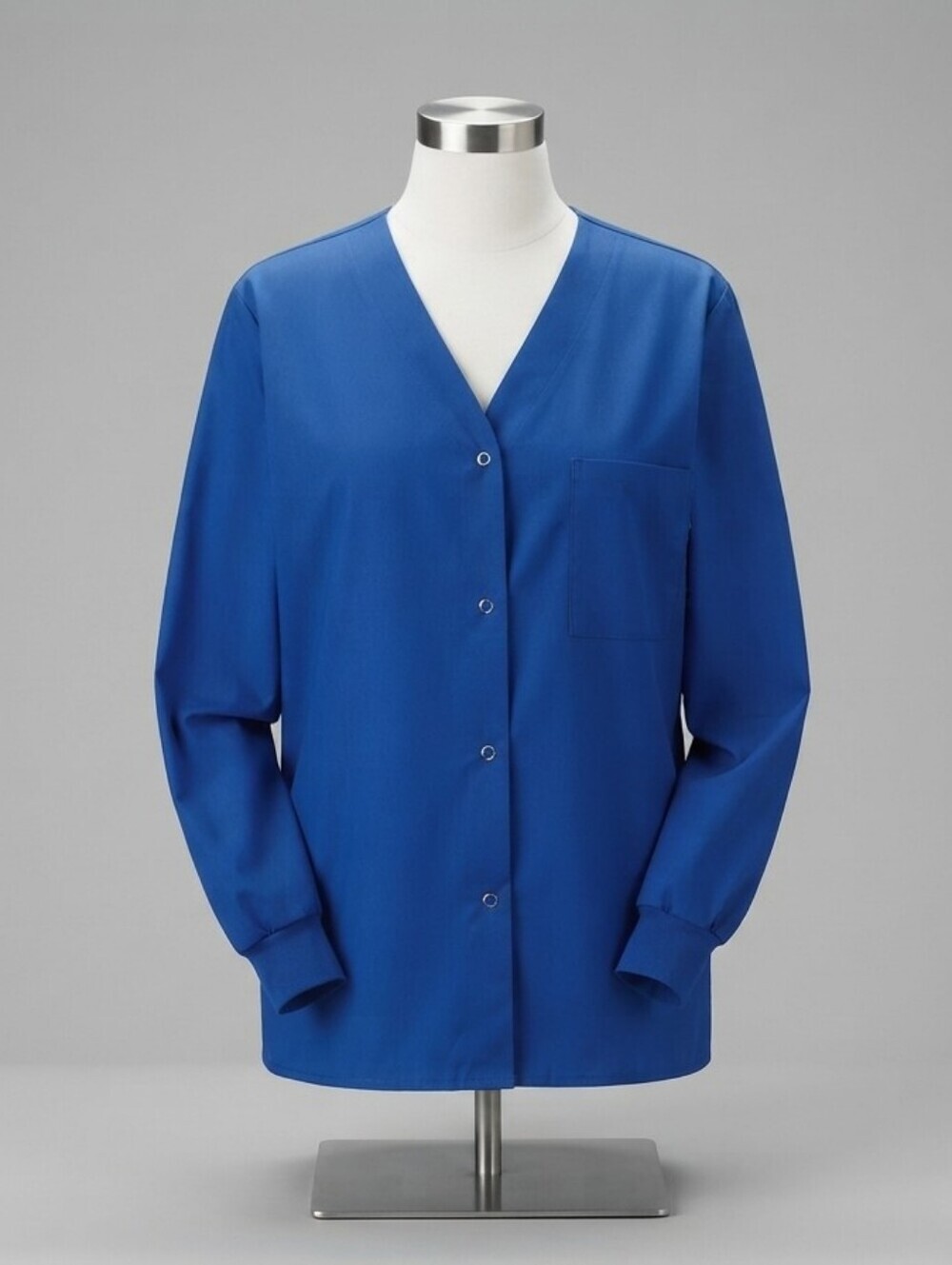 Cherokee Workwear Royal Blue Scrub jacket, and two Scrub top XL Pre-owned.